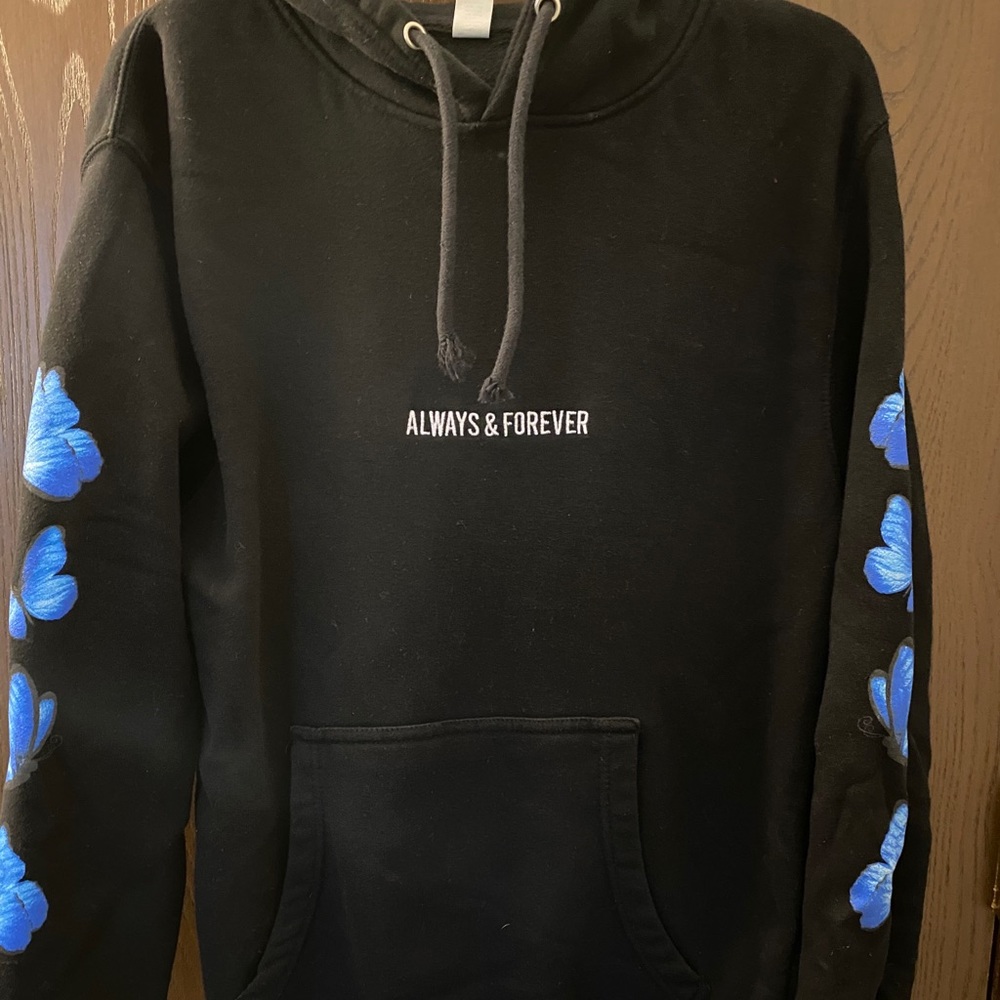 Black “Always & Forever” Hoodie